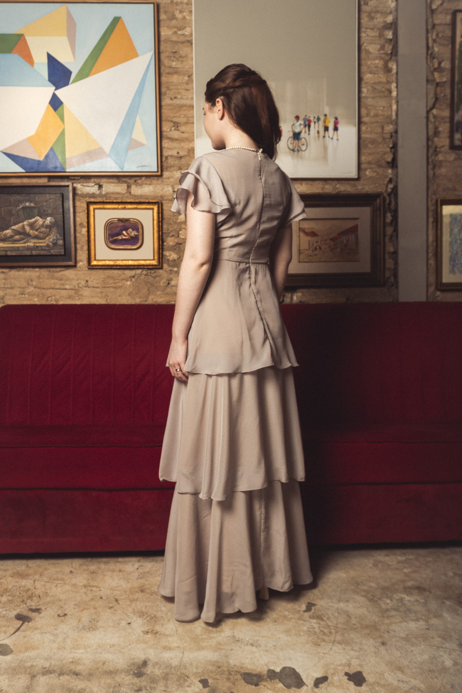 Vestido Juliet visto de costas